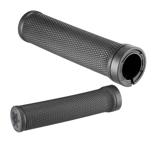 SUPACAZ - MTB GRIPS - DIAMOND KUSH - 29MM - BLACK