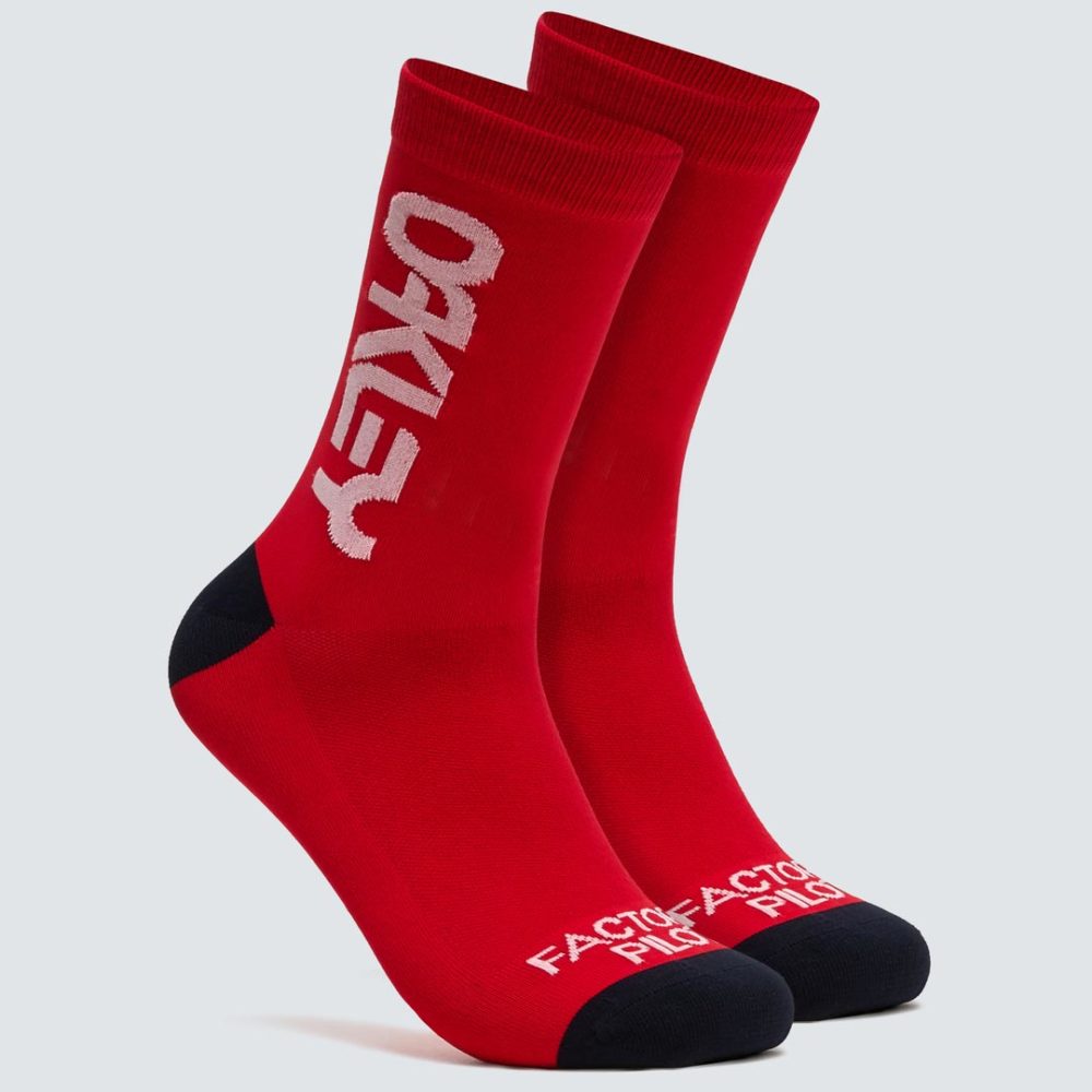 OAKLEY - SOCKS - FACTORY PILOT - RED LINE