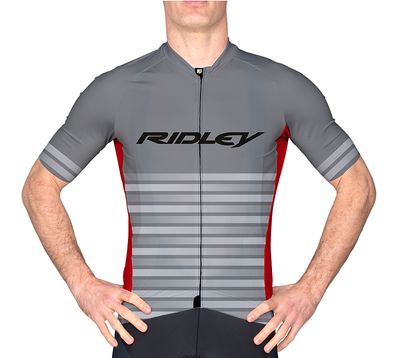RIDLEY - JERSEY - PERF. R22 - GREY/RED