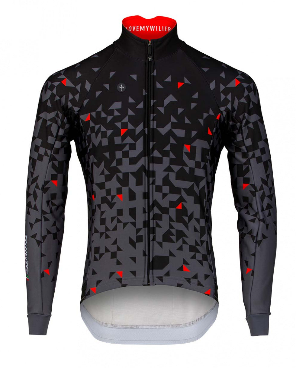 WILIER - JACKET - ZIMA - BLACK/RED - MAN