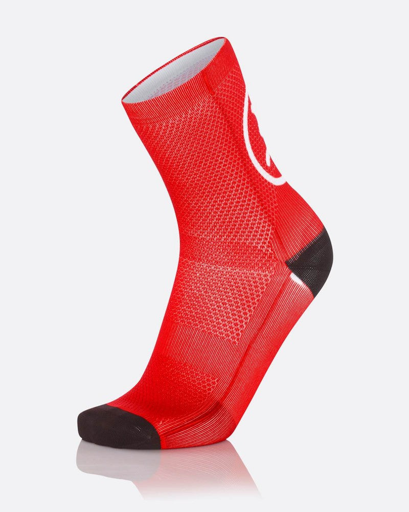 MB WEAR - SOCKS - FUN SMILE - RED