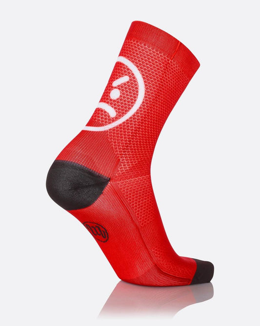 MB WEAR - SOCKS - FUN SMILE - RED