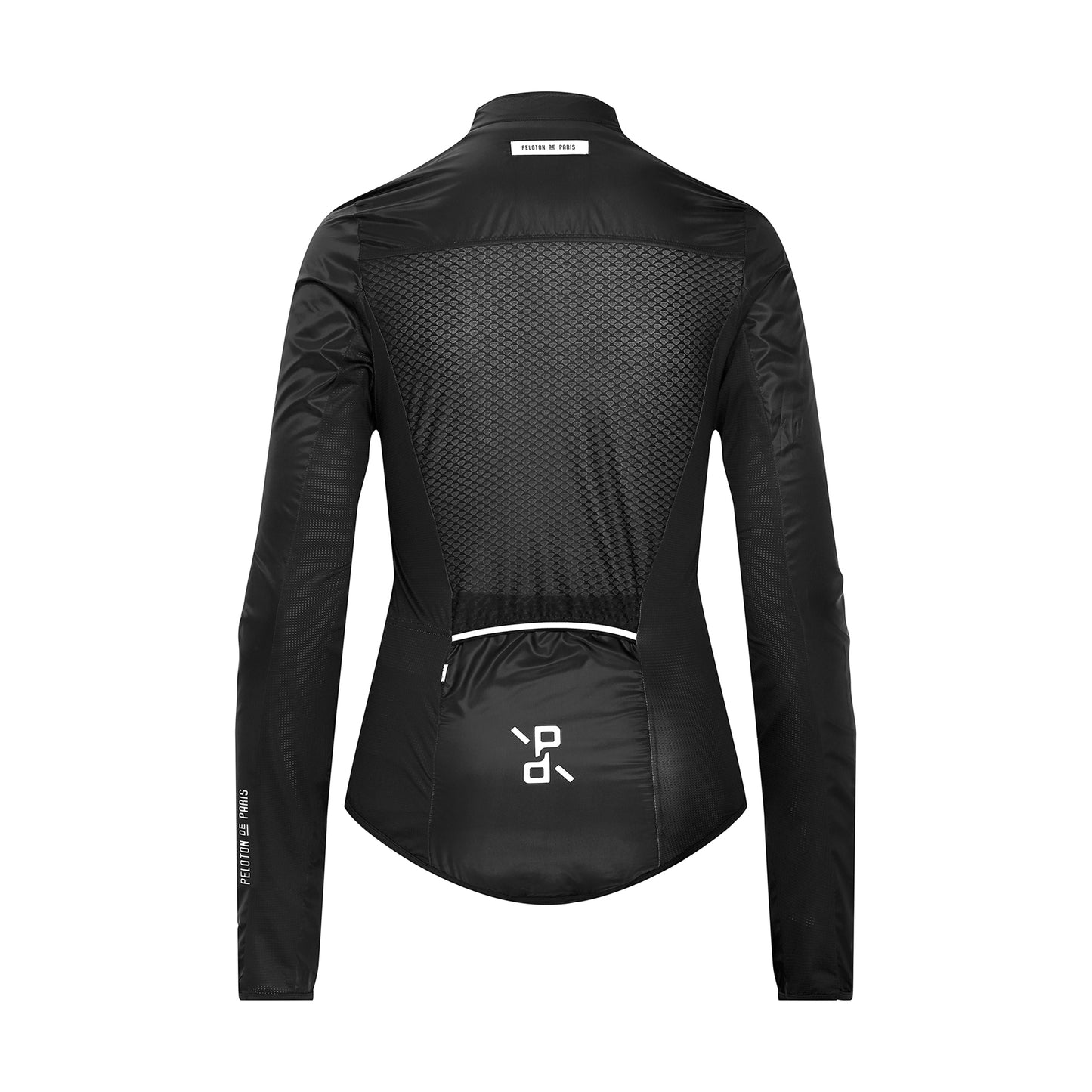 PELOTON DE PARIS - PACKABLE JACKET - WIND - BLACK