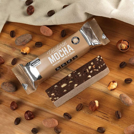 Veloforte Mocha Protein Bar - Hazelnut, Coffee and Cocoa