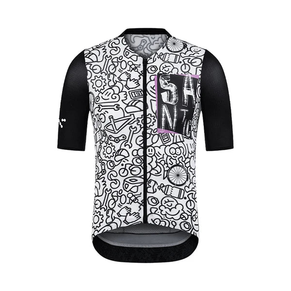 Santic Kubi Black Jersey
