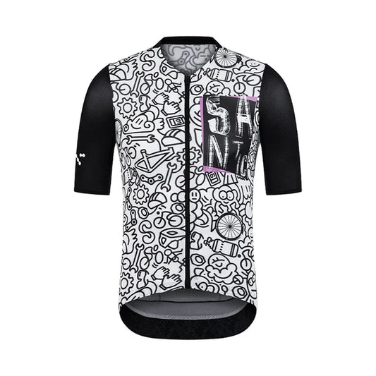 Santic Kubi Black Jersey