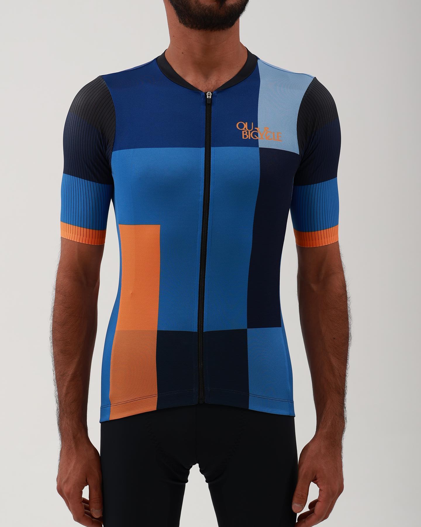 QUBICYCLE JERSEY BLUE/ORANGE