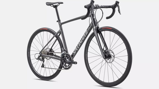 SPECIALIZED - BIKE - E5 ALLEZ - SHIMANO CLARIS 8 -SPEED - GLOSS SMOKE - SIZE 52