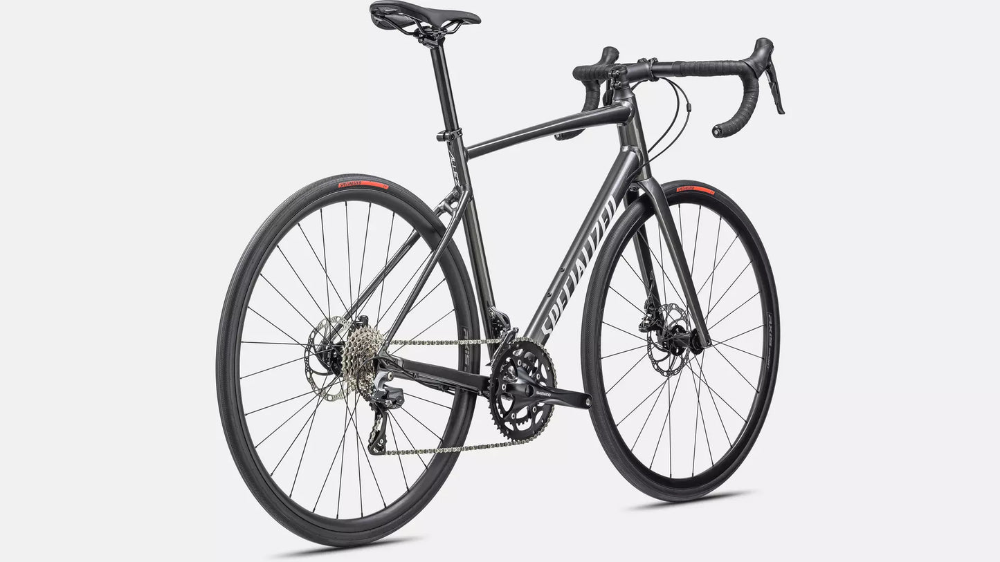 SPECIALIZED - BIKE - E5 ALLEZ - SHIMANO CLARIS 8 -SPEED - GLOSS SMOKE - SIZE 52