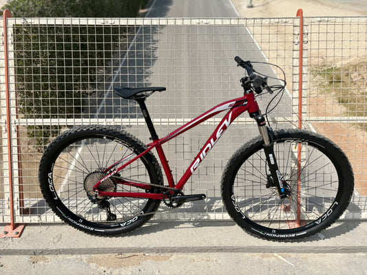 Ridley - bike - Yas Cycles custom build - Shimano Deore 12spd - Maroon red