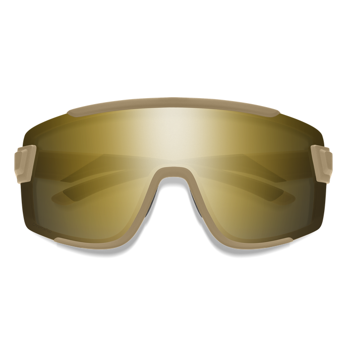 SMITH - SUNGLASSES - WILDCAT - MATTE BLACK + CHROMAPOP BLACK GOLD MIRROR LENS