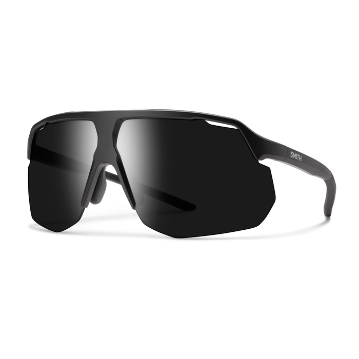 SMITH - SUN GLASSES - MOTIVE - MATT BLACK - CHROMOPOP BLACK + CLEAR LENS