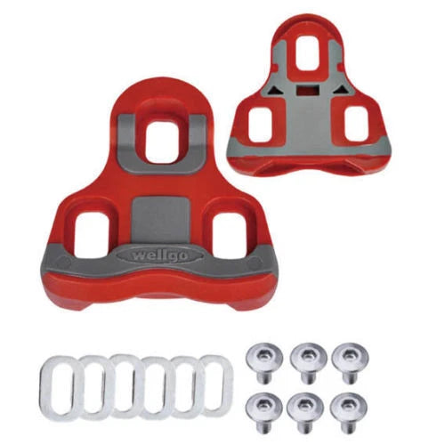 WELLGO RC-7 CLEAT PLACCHETTE ATTACCO PEDALE CORSA COMP