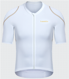 Santic Nova Jersey White