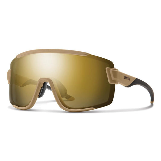 SMITH - SUNGLASSES - WILDCAT - MATTE BLACK + CHROMAPOP BLACK GOLD MIRROR LENS