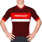 RIDLEY - JERSEY - PERF. R7 - BURGUNDY RED/WHITE